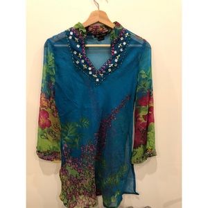 Multicolored Coverup